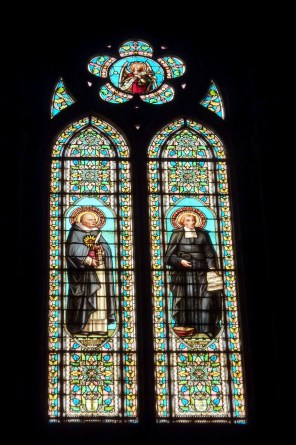성 토마스 아퀴나스와 성 요한 세례자 드 라 살_photo by Reinhardhauke_in the catholic church of Saint-Louis in Bordeaux_France.jpg